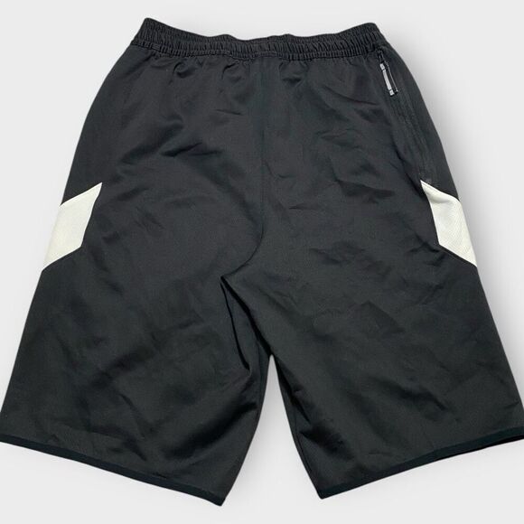 Nike NBA Brooklyn Nets Therma Flex Black Shorts Mens Size M-Tall AV1043-010 New - Picture 6 of 9